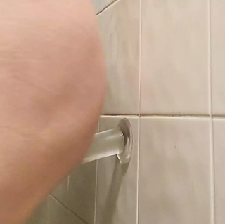 Riding a dildo