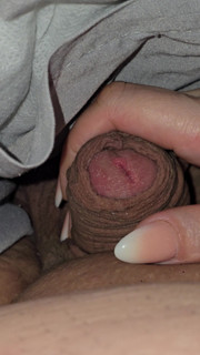 Step mom pulled out little step son dick without erection