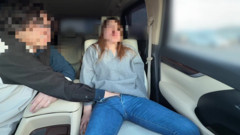 Married Woman Reaches Orgasm in the Car During Work