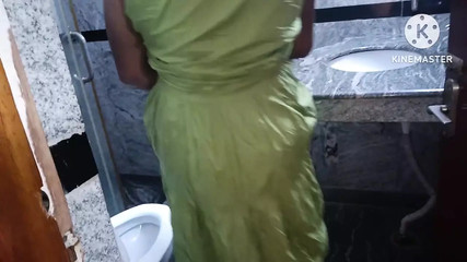 Indian Telugu aunty's hair removal har boyfriend in his house