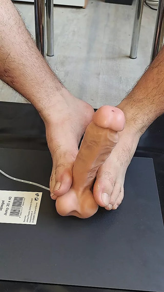 footjob dildo