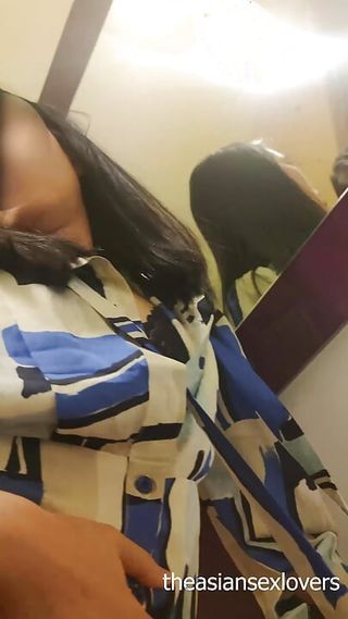 Asian exchange student gets caught in restaurant bathroom