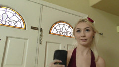 Chloe Temple's Stepdaddies Dick Is Bigger Than Her Dildo So She Fucks Him!- Perv Milfs n Teens