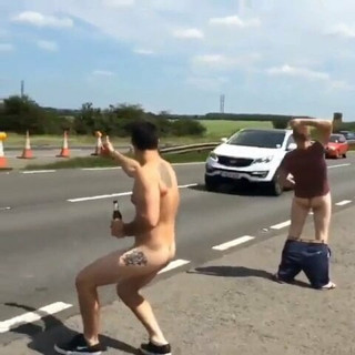 NAKED HITCHHIKERS ATTEMPT