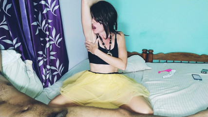 Nasty Horny Slut Making Interracial Love