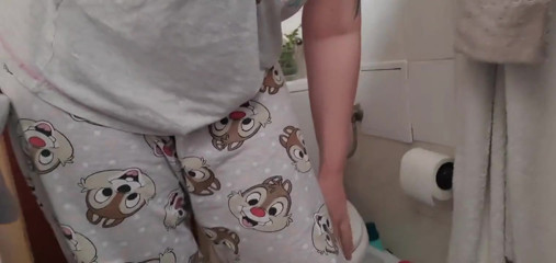 Sweet Girl Morning Pee