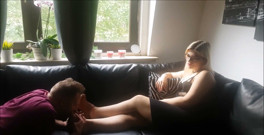 I Need a Foot Massage and You'll Get a Footjob!