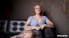 Tattooed Redhead Babe Spinnin Shae Gets Extreme Pleasure From Bondage