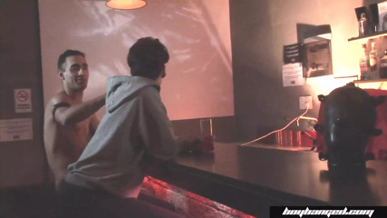 Twink Gets Punished and Fucked Hard and Bareback by His Stepdad