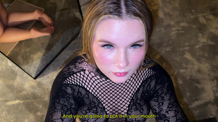 Stepsister: "It's my FIRST TIME with my boyfriend, tell me stepbrother, do you think he'll like the way I look?"