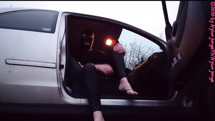 Putting on Hot Heels in the Car Ep. 2