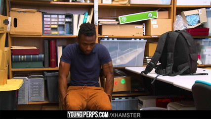 YoungPerps - Teen shoplifter punished by a horny mallcop