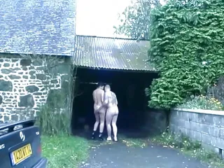 Dark haired chick from France gets sprayed with warm cum