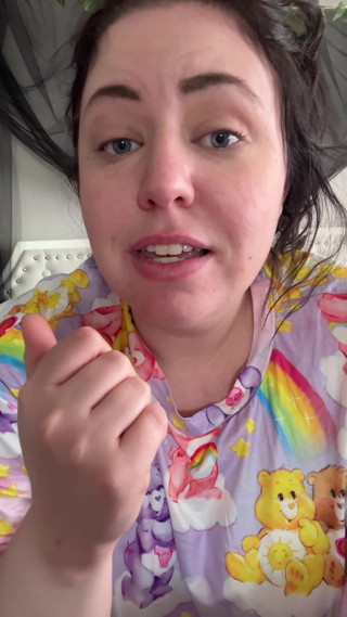 Feral BBW MILF Masturbates in Nightie