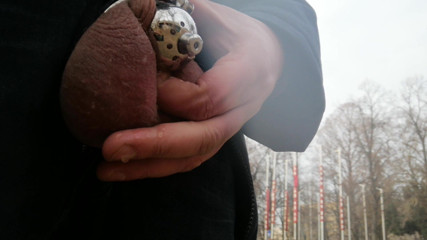 #chastity #locked piss