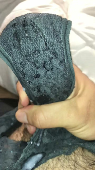 Imagine if she wore this cummed panties throughout the day