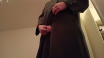 Green coat