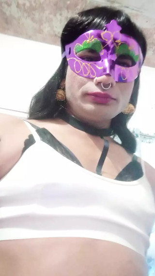 Beautiful trans gender wearing lingerie