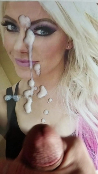 WWE Alexa Bliss Cum Tribute 18