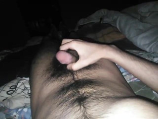 Teen Fingers his ass then jerks off all the way