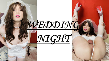 Wedding night of very horny tgirl Anna Rios