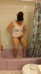 sous la douche