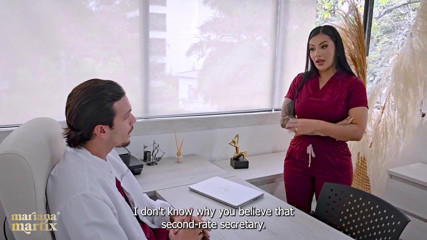 Anatomy of Mariana CHAPTER VI: Mariana is fired after having a threesome with her boss and the secretary - Mariana Martix, Andre