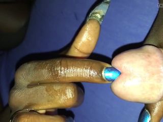 Ebony long nail insertion