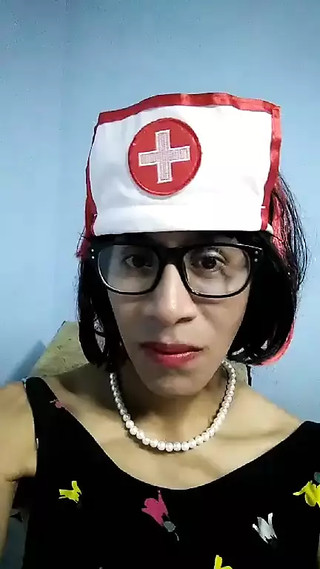 Joselynne Cd Sexy Nurse Ass And Big Dildo In Stockings To You 2