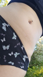 Masturbating in the forest...