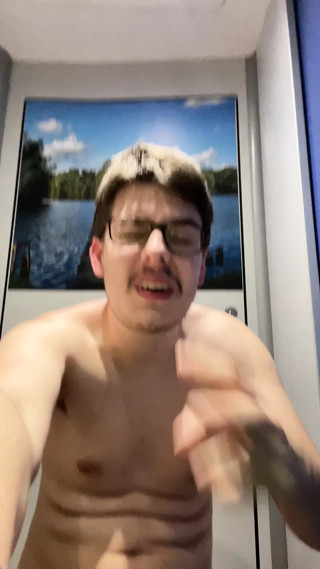 German Twink Boy Jake019_xx wanks again, but in Public Train