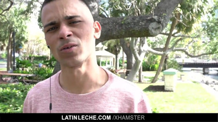 LatinLeche - Broke Latin stud sucks and fucks a stranger