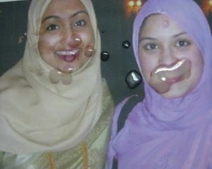 Gman Cum on Face of two pakistani Girls in Hijab (tribute)