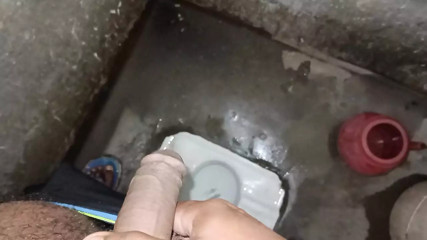 Indian Desi boy masturbation in Bathroom