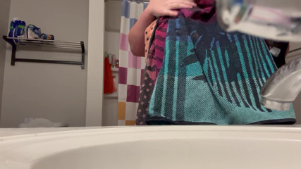 Watch me dry off tell me what you would do to me