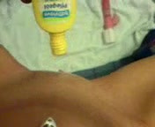 The woman is herself