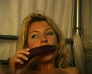 My cousin Kristyna a natural blonde with a shaved pussy did