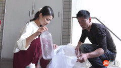 Reiko Yamanaka's Trash Tit-Squeeze to Fuckfest