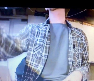 Straight guy edges his huge hung monster horse cock