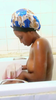 Today 's evening a new student at our school masturbate her self in the bathroom