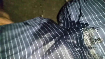 late night outside boxer wetting