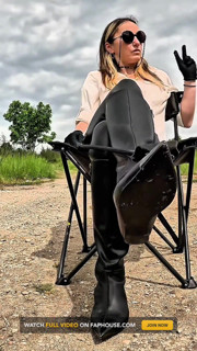 Leather Boots Control You