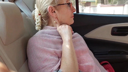 Blonde Mature Wife Enjoys Sex After Walk