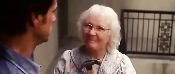 Yes man old lady scene
