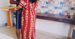 Desi Bhabi want to take chance for sucking Hot devar Big black Cock in kitchen
