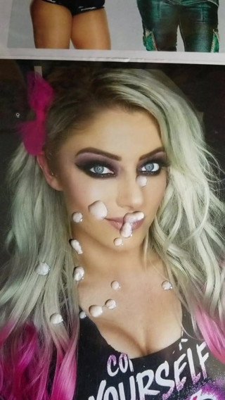WWE Alexa Bliss Cum Tribute 13