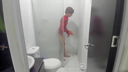 Colombian Femboy Juicy Ass Twerk with Dildo in the Shower thumbnail