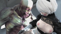 2b X Hellknight Doggystyle - Nier Automata