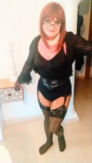 Trans lingerie and stockings