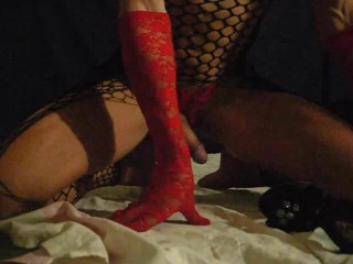 sexy cum on heels